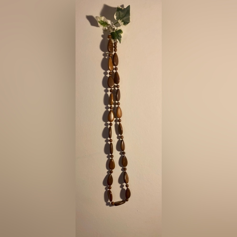 Liz Calibourne Wooden Necklace